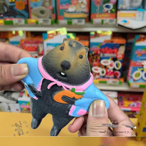 Jouets sensoriels anti-stress en TPR souple en forme de marmottes de dessin animé, à rebond lent, pour enfants de 5 à 7 ans - Vente chaude - Product Image 4