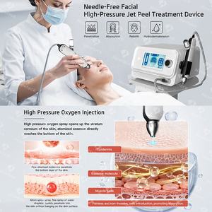 NewFace CE FCC RoHS 2025 Perawatan Kulit Kosmetik Tren Terbaru Mesin Perawatan Wajah Hydra Cleaning Oxygen Jet Peralatan Kecantikan untuk Penggunaan di Rumah - Product Image 2