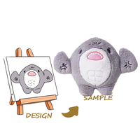 Porte-clés personnalisé en peluche ultra douce avec rembourrage en polyester et coton PP, unisexe, pour fêtes et réconfort