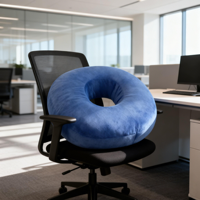 Coussin de siège en mousse matelassé, imperméable, amovible et lavable, pour le coccyx, la sciatique et le traitement pendant la grossesse