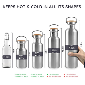 Bouteille d'Eau Isotherme pour Enfants, Maintient Chaud ou Froid, Anti-Fuite, pour Sport, Voyage, Camping, Sans BPA, en Acier Inoxydable - Product Image 4