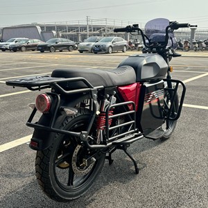 Moto longue portée 5000W, vitesse maximale 100 km/h, batterie lithium 72V, taille des pneus 90/90-17 pour l'avant et 110/80-17 pour l'arrière, haute vitesse - Product Image 2