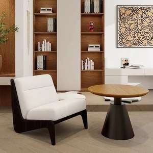 <span class=keywords><strong>Chaise</strong></span> confortable de salon de luxe chaises de réunion d'accent de loisirs faits sur commande meubles de salle d'attente d'hôtel chaises longues nordiques de chambre à coucher - Product Image 4