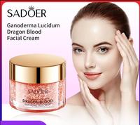 Produits de soin de la peau SADOER, Ganoderma Lucidum, sang de dragon, crème anti-rides naturelle à base de plantes, crème hydratante pour le visage, lotion