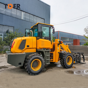 2025 TDER Radlader 2,0 Tonnen Kompaktrad-Frontlader Radlader mit Holz greifer - Product Image 6