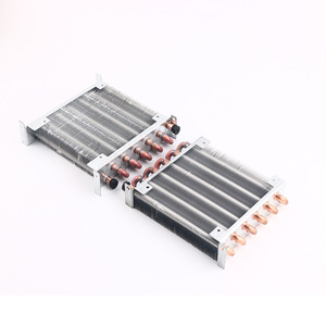 Évaporateur <span class=keywords><strong>de</strong></span> réfrigérant <span class=keywords><strong>à</strong></span> ailettes en aluminium et tube en cuivre haute température 50 GPM 150 <span class=keywords><strong>à</strong></span> 300 °C pour climatisation <span class=keywords><strong>de</strong></span> locomotives - Product Image 4