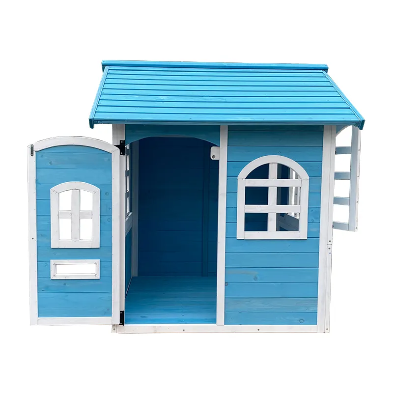 Playhouse Diy Assemblage Bouw Speelhuis Tuin Kinderen Speelhuis Houten Huis