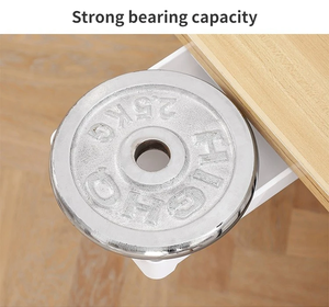 Boîte de rangement autocollante pour table, tiroir de rangement dissimulé sous le bureau, plateau à crayons auto-adhésif sous le tiroir - Product Image 4