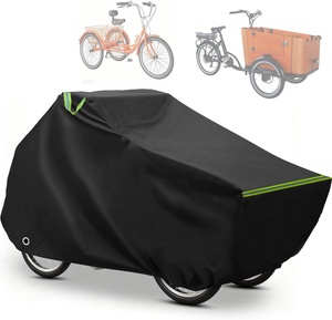 Housse de protection extérieure <span class=keywords><strong>pour</strong></span> vélo cargo, housse de tricycle adulte, bâche de vélo <span class=keywords><strong>pour</strong></span> grand vélo cargo électrique - Product Image 1