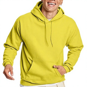 Fashion Custom Digital Winter Pullover Cotton Fleece Terry Men No <b>String</b> Pocket Cut Edge Raw Hem Hoodies Waterproof Eco-Friendly - Product Image 1