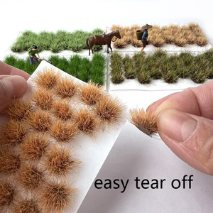 مواد يدوية الصنع تصنعها بنفسك للمناظر الطبيعية مجموعات زهور العشب ميكروديل لمحاكاة هواية الأرضية عرض الحالات - Product Image 3