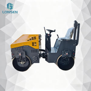 Rouleau vibratoire à double tambour LS15H pour remblai de fossés, entraînement hydraulique, Changfa, amplitude de 0,5 mm, diamètre du tambour de 530 mm, rotation courte - Product Image 4