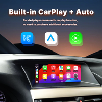 ACARDASH Qualcomm Snapdragon 8 cœurs 10,25 pouces Android 14 1920*720 DSP GPS Navigation CarPlay 360 Lexus RX 2013-2014 Tableau de bord