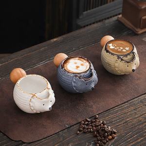 Creative <strong>Hedgehog</strong> Coffee <strong>Mug</strong> Ceramic Elephant Tea <strong>Mug</strong> with Tea Bag Holder - Product Image 3