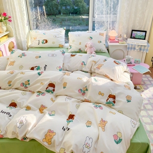 Juegos de fundas de edredón encantadoras personalizadas, juegos de edredones de algodón estampados, juegos de cama con <span class=keywords><strong>funda</strong></span> de almohada para niños - Product Image 5