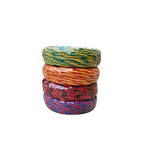 Kabel Tembaga Fleksibel RVS Dua Warna, Kabel Kembar Tahan Api, Kawat Berpasangan Terpilin