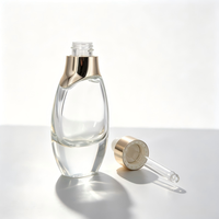 Flacons compte-gouttes en verre vides multi-tailles pour huiles essentielles, sérums et cosmétiques