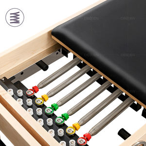 Regolabile in acero <span class=keywords><strong>Pilates</strong></span> Reformer Fitness attrezzature per esercizi in acciaio e plastica per la casa allenamento palestra <span class=keywords><strong>Pilates</strong></span> Studio uso - Product Image 3