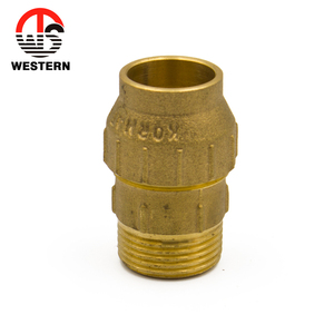 Đồng thau giả mạo <span class=keywords><strong>NPT</strong></span> BSP nam nén PE lắp ống - Product Image 1