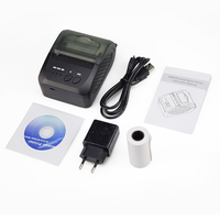 Imprimante thermique mini 2 pouces 58 mm, portable, de poche, mobile, prend en charge l'impression de codes-barres 1D et QR et PDF417, vente chaude
