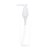 Ensemble de voyage rechargeable pour bouteilles vides – Mini-bouteilles PET/PP à pompe pour shampoing, gel douche, désinfectant pour les mains, lotion – Conception portable