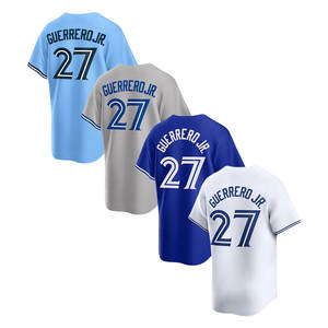 Camisetas de Béisbol al por Mayor 2025, Nuevas y Económicas, con Costuras Superiores, de los Toronto # 27 Guerrero Jr. # 11 Bichette # 4 Springer - Product Image 3