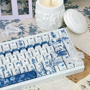Capuchons de touches à thème <span class=keywords><strong>Secret</strong></span> Garden, en PBT, par sublimation, gravés sur le côté, profil Cherry/M-OA pour clavier mécanique Mx Switch 64/104/108 - Product Image 4