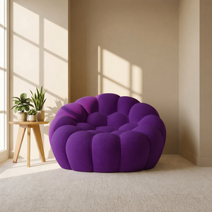 Canapé nuage bulle viral Ins, canapé de sol sans pieds, chaise longue moelleuse de luxe léger pour baie vitrée, studio, mobilier d'intérieur - Product Image 1