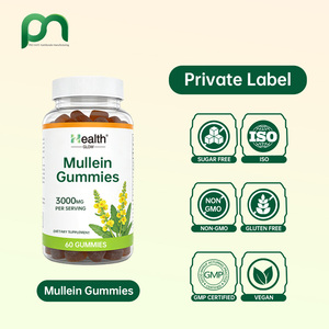 Gummies à la molène, compléments alimentaires à base de plantes, soutien pour adultes, santé pulmonaire, confort respiratoire, extrait de molène, gomme antioxydante, santé du foie - Product Image 4