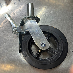 Andamio galvanizado rojo de 8 ", andamio OEM, rueda giratoria, rueda giratoria, <span class=keywords><strong>Base</strong></span> de gato, <span class=keywords><strong>ruedas</strong></span> giratorias de alta resistencia <span class=keywords><strong>con</strong></span> vástago - Product Image 6