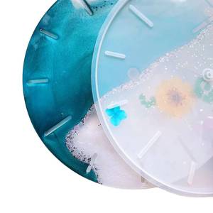 Kitchen Paradise Non-toxic Silicone Resin Round Clock Base Mold <b>Cake</b> <b>Tool</b> DM731 Oven & Freeze Safe - Product Image 1