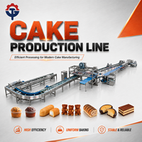 Chaîne de production de gâteaux commerciale entièrement automatique multi-carburant à écran tactile TGmachine et machine à fabriquer des gâteaux