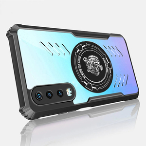 Custodia per <span class=keywords><strong>Huawei</strong></span> P40 <span class=keywords><strong>P30</strong></span> <span class=keywords><strong>Lite</strong></span> Mate 20 Y9 Y9A Y9S Y8P NOVA 3i 7i Pro, Trasparente con Cornice Morbida, Magnetica, Antiurto e Anticaduta - Product Image 2