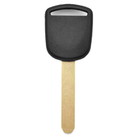 Carcasa de Repuesto para Llave Transponder, Funda para Control Remoto, Cubierta de Plástico Negro para Llave de Seguridad de Automóvil