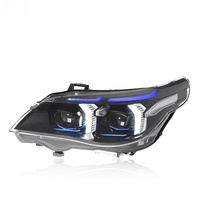 Ensemble de phares à projecteur Bi-LED pour BMW Série 5 E60 03-10 avec feux de jour et clignotants séquentiels
