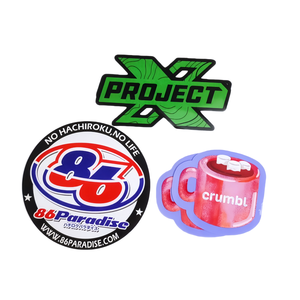 สติกเกอร์ฉลากแบรนด์แบบสองด้านสั่งทำพิเศษจากโรงงานโดยตรง - เคลือบเงา กันน้ำ กันน้ำมัน - Product Image 3