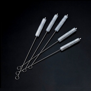 Brosse de nettoyage Degao en laine et poils de porc avec manche en acier inoxydable antirouille pour tubes, pipettes de laboratoire et pailles - Product Image 3