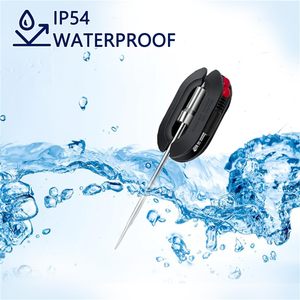 Digital Wireless BBQ <b>Thermometer</b> Probe Capacity Plastic Material for Grill Installation Wireless Meat <b>Thermometer</b> - Product Image 2