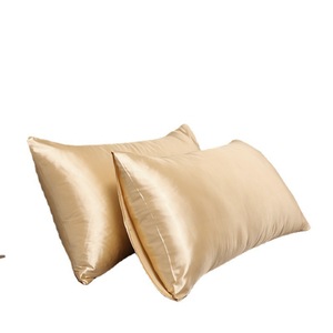 Imitation <b>Silk</b> Pillowcase Rectangle 100 Polyester Fiber Skin Care <b>Cushion</b> Cover - Product Image 1