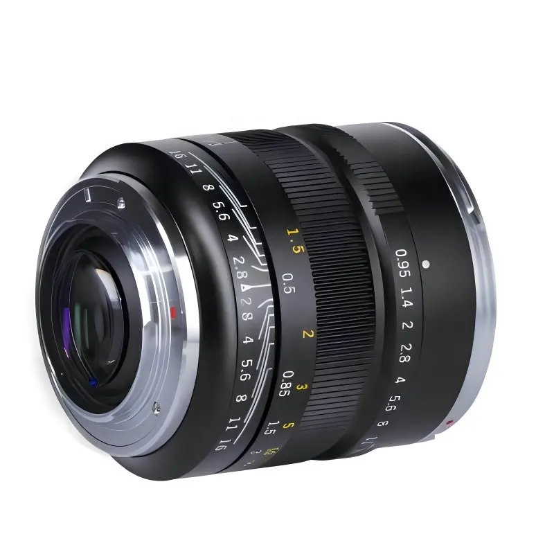 Ultra-grande ouverture 17mm F0.95 petit objectif grand angle M4/3 à mise au point fixe pour assurer la lumière de balayage de la rue