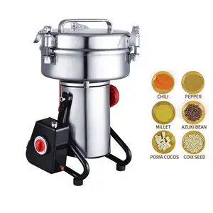 hot sale 800g Commercial Turmeric Powder Grinder Spice/Chilli Grinding Machine