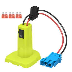 Cho Power Wheel Battery Adapter Tương thích với Ryobi 18V Pin tương thích với <span class=keywords><strong>PEG</strong></span> <span class=keywords><strong>perego</strong></span> Ride-on xe ô tô - Product Image 1