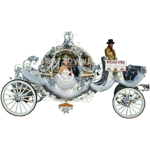 Carruaje Eléctrico de Lujo con Diseño de Calabaza, Vehículo Turístico sin Caballos para Actividades de Celebración en Resorts Panorámicos y Bodas - Product Image 2