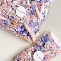 Produk permintaan tinggi perlengkapan flist buket pengantin Decoracion De Hogar persediaan Floral DIY buket Mini bunga kering