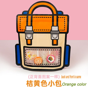 Hotsale Anniversaire Maternelle Cadeau Bonbons Biscuit Petit Sac À Dos Transparent Emballage Sac 50 Pcs/<span class=keywords><strong>lot</strong></span> - Product Image 4