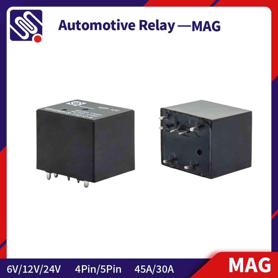Meishuo MAG-S-112-C-4 12voltage 30amp 7 Pin Car Automotive Universal Relay