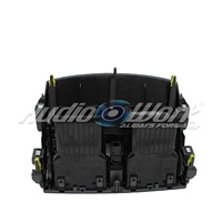 Accessoires de tableau de bord intérieur de voiture, cadre d'autoradio pour TOYOTA COROLLA, panneau de sortie d'air 2007-2013 avec lumière d'urgence