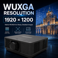 Projecteur laser double couleur haute luminosité 10000 ANSI WUXGA pour auditorium, musée et événements