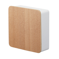 Porte-clés magnétique mural en bois personnalisé de style nordique pour l'entrée, porte-clés magnétique pour voiture, organisateur de rangement pour mur