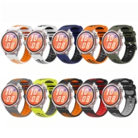 Bracelet de montre en silicone de style original pour Huawei GT Runner 2, souple, confortable, à ajustement rapide, bracelet de sport de remplacement